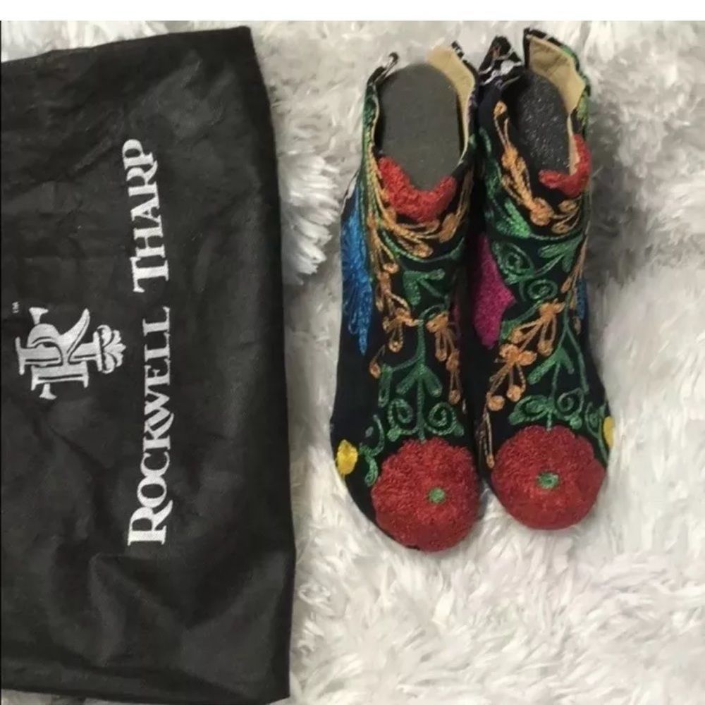Rockwell Tharp embroidered boots